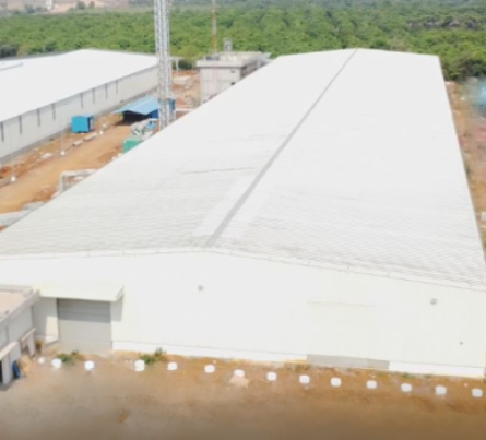 solar manufacturing company at Kavali