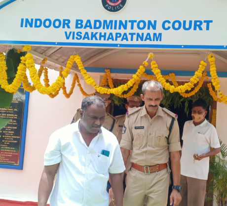 Indoor Badminton Court In Police Quarter