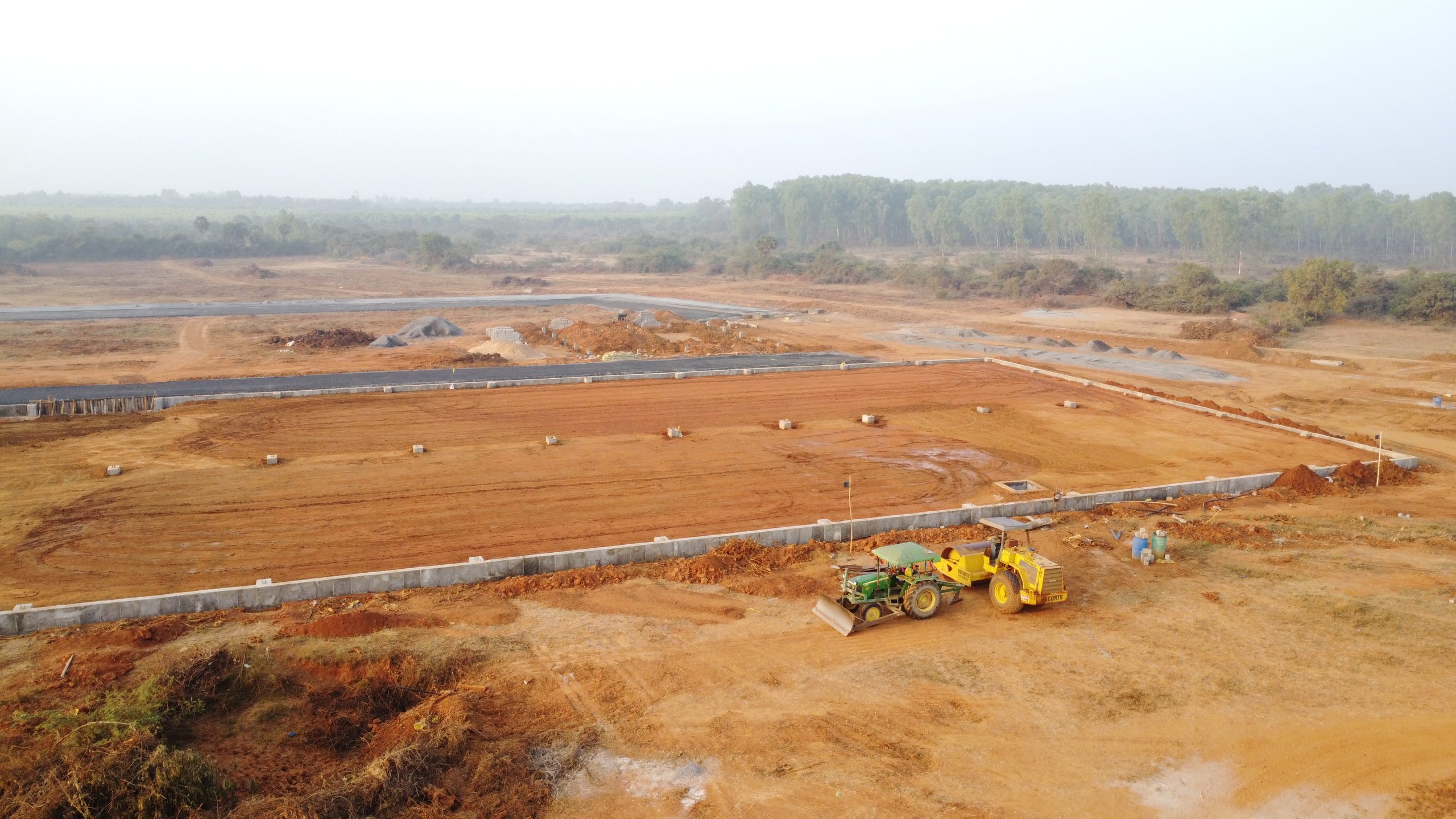 civil construction for PEB